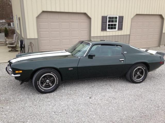 1973 Green Chevrolet Camaro