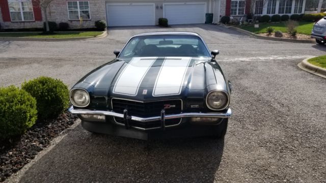 1973 Green Chevrolet Camaro