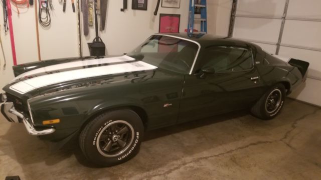 1973 Green Chevrolet Camaro