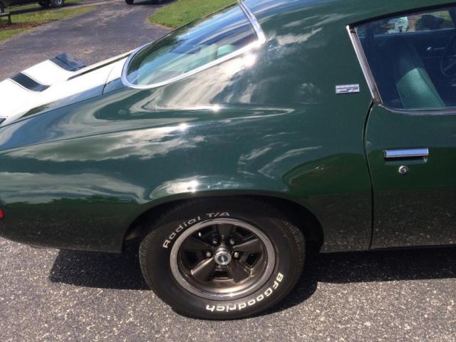1973 Green Chevrolet Camaro