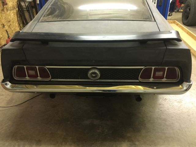 1973 Blue Ford Mustang Fastback