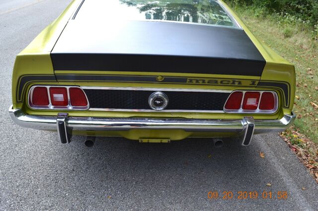 1973 GREEN GOLD Ford Mustang Fastback