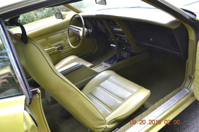 1973 GREEN GOLD Ford Mustang Fastback