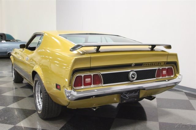 1973 Gold Ford Mustang