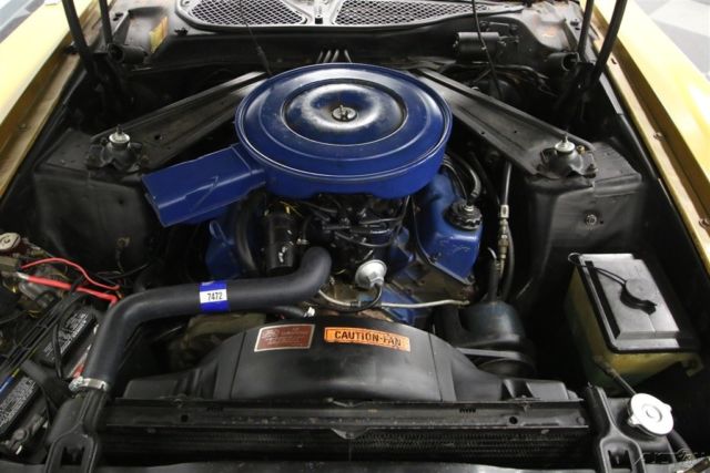 1973 Gold Ford Mustang