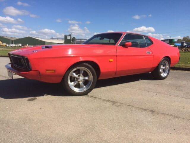 1973 Red Ford Mustang Fastback