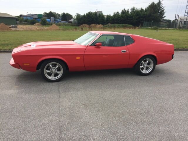 1973 Red Ford Mustang Fastback