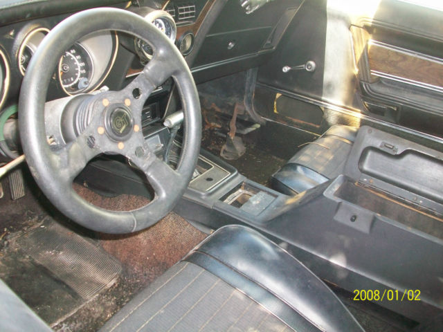 1973 Yellow Ford Mustang Mach 1