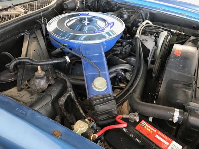 1973 Hugger Blue Ford Mustang Coupe