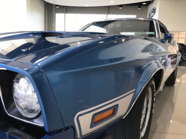 1973 Hugger Blue Ford Mustang Coupe