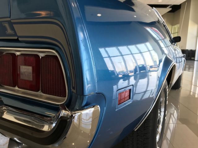 1973 Hugger Blue Ford Mustang Coupe