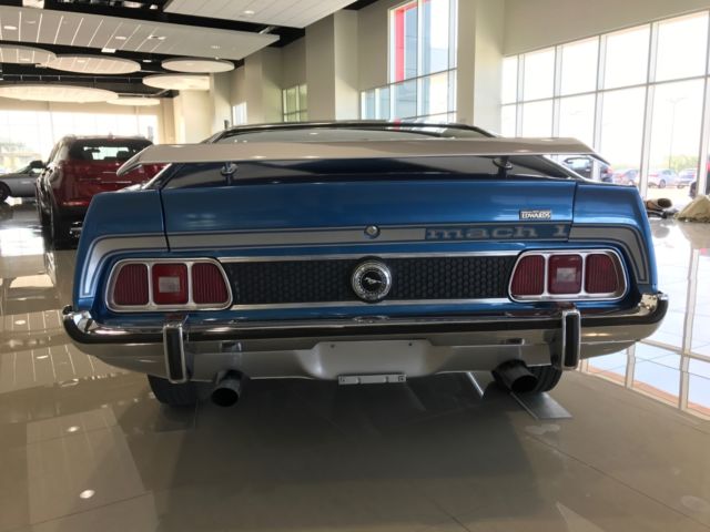 1973 Hugger Blue Ford Mustang Coupe