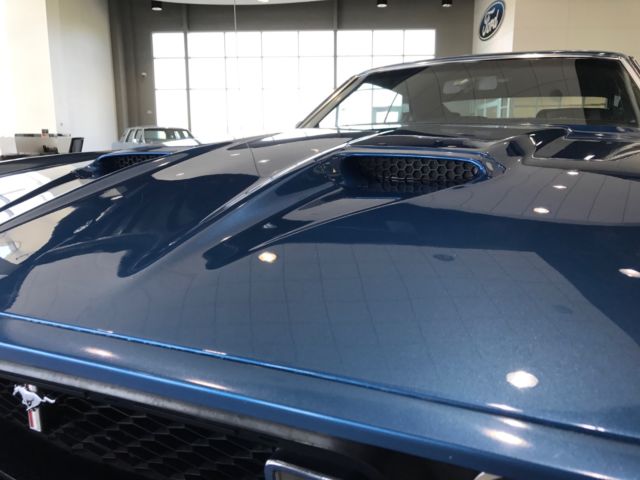 1973 Hugger Blue Ford Mustang Coupe