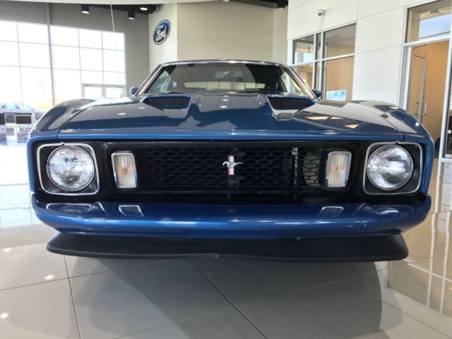 1973 Hugger Blue Ford Mustang Coupe