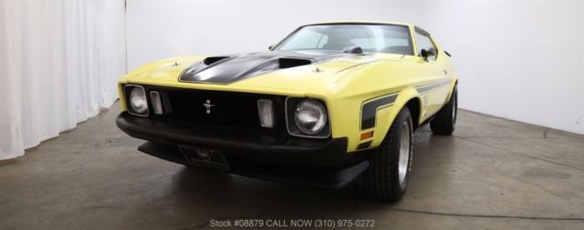1973 Yellow Ford Mustang