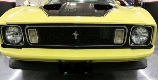 1973 Yellow Ford Mustang Fastback