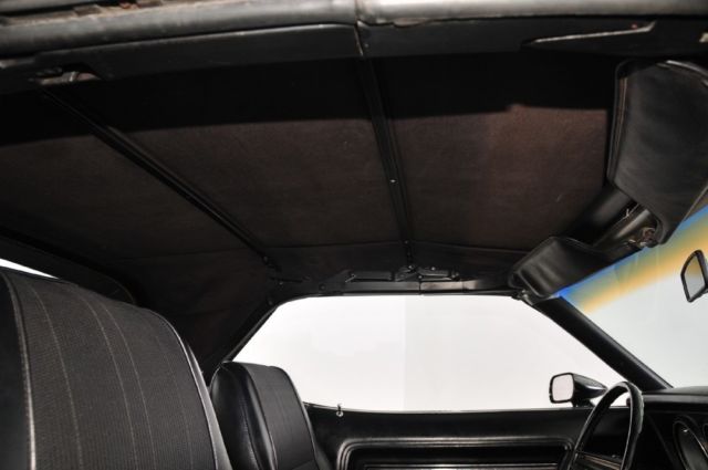 1973 BLACK - SILVER Ford Mustang Convertible