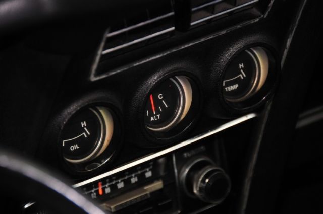 1973 BLACK - SILVER Ford Mustang Convertible