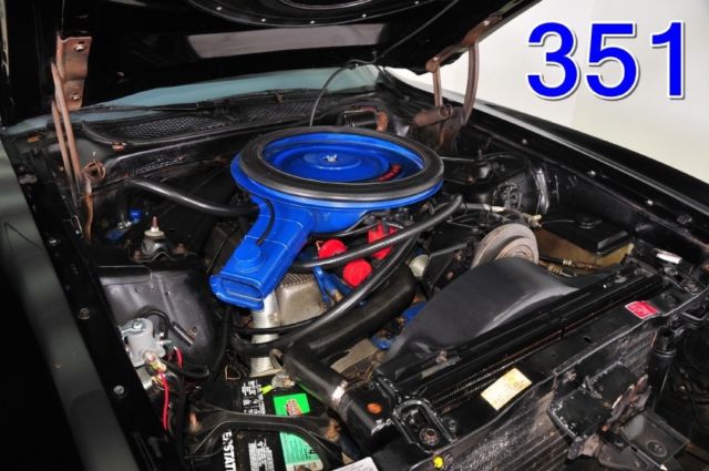 1973 BLACK - SILVER Ford Mustang Convertible