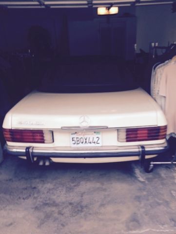 1973 Tan Mercedes-Benz SL-Class Convertible