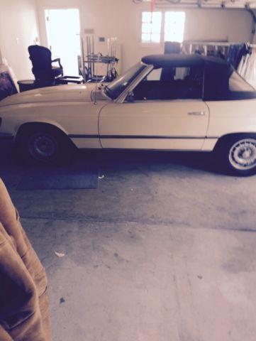 1973 Tan Mercedes-Benz SL-Class Convertible