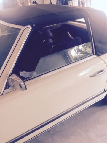 1973 Tan Mercedes-Benz SL-Class Convertible