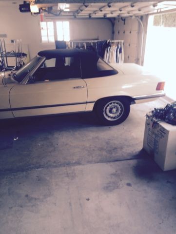 1973 Tan Mercedes-Benz SL-Class Convertible