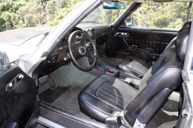 1973 Silver Metallic Mercedes-Benz SL-Class Coupe