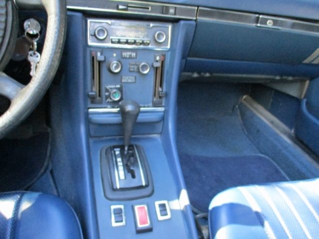 1973 Blue Mercedes-Benz SL-Class Convertible