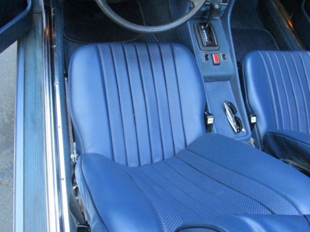 1973 Blue Mercedes-Benz SL-Class Convertible