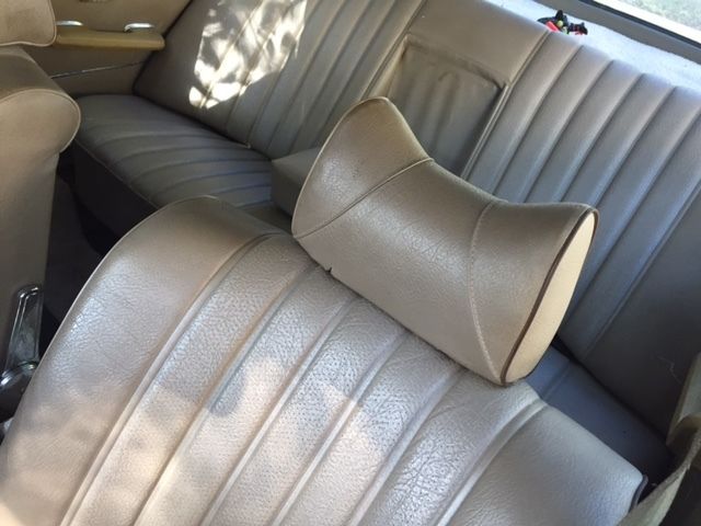 1973 Yellow Mercedes-Benz 200-Series Sedan