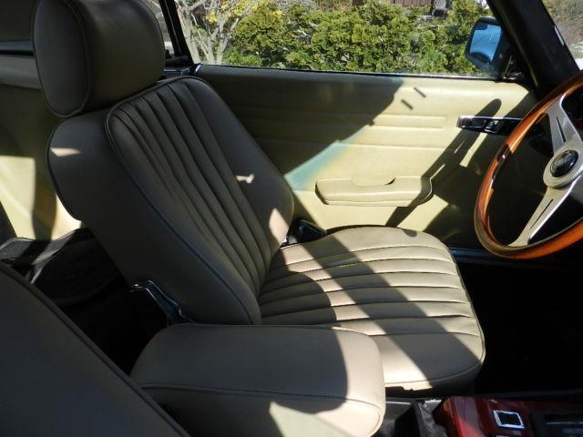 1973 Burgundy Mercedes-Benz SL-Class --