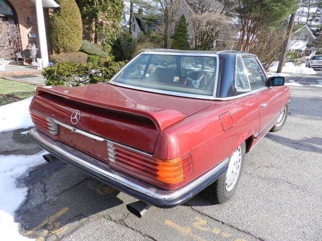 1973 Burgundy Mercedes-Benz SL-Class --