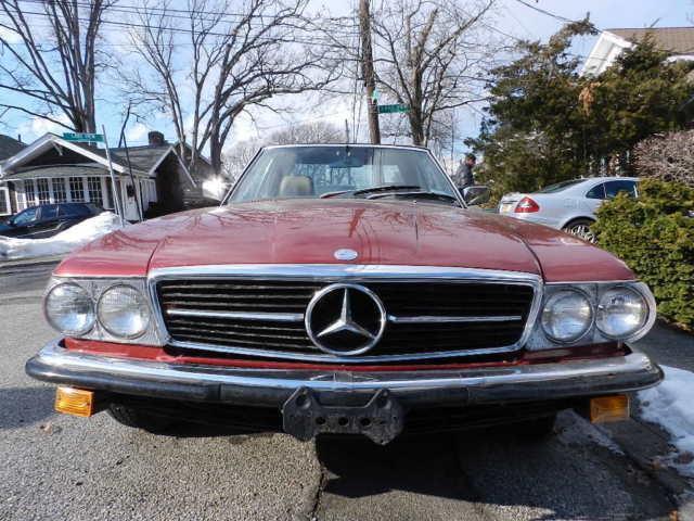 1973 Burgundy Mercedes-Benz SL-Class --