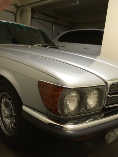 1973 Candy Apple Red Mercedes-Benz 400-Series Coupe