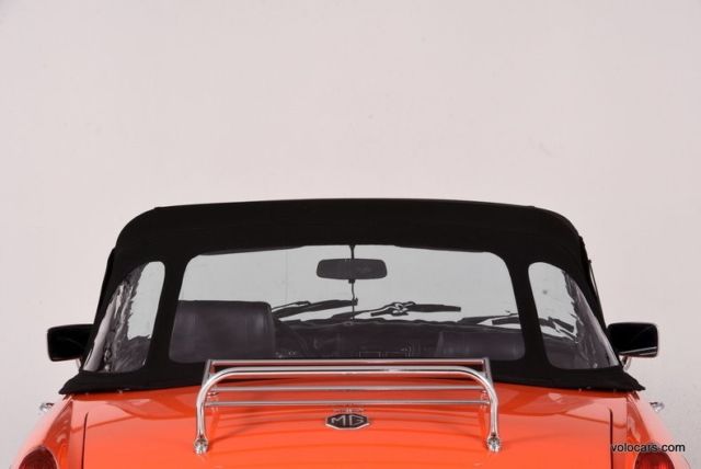 1973 Orange MG MGB Convertible