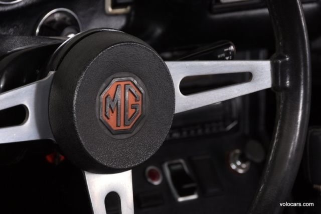 1973 Orange MG MGB Convertible