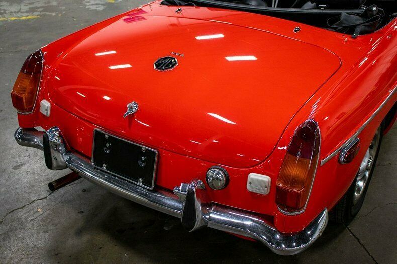 1973 Red MG MGB --