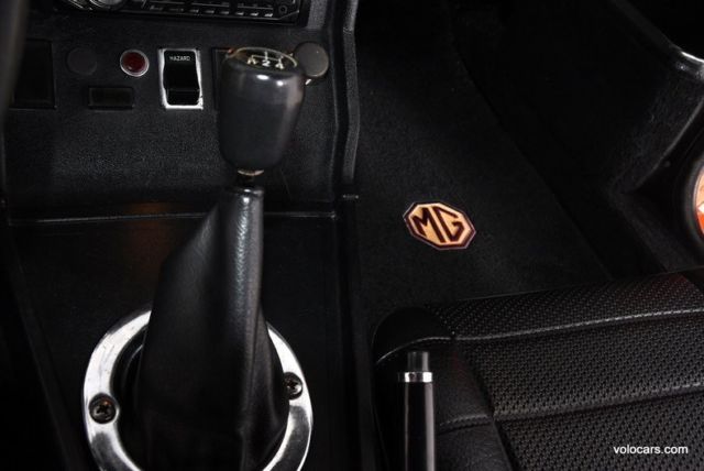 1973 Orange MG MGB Convertible