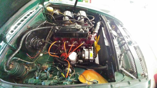 1973 British Racing Green MG MGB Convertible