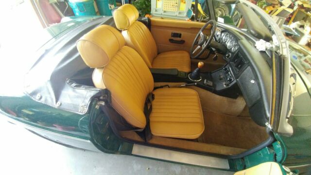 1973 British Racing Green MG MGB Convertible