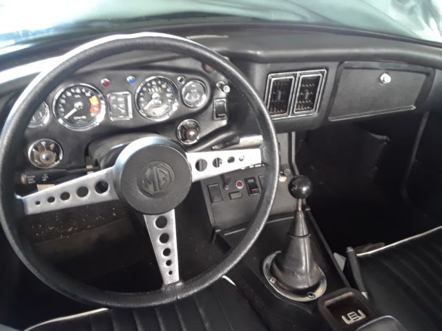 1973 Black Tulip MG MGB Coupe