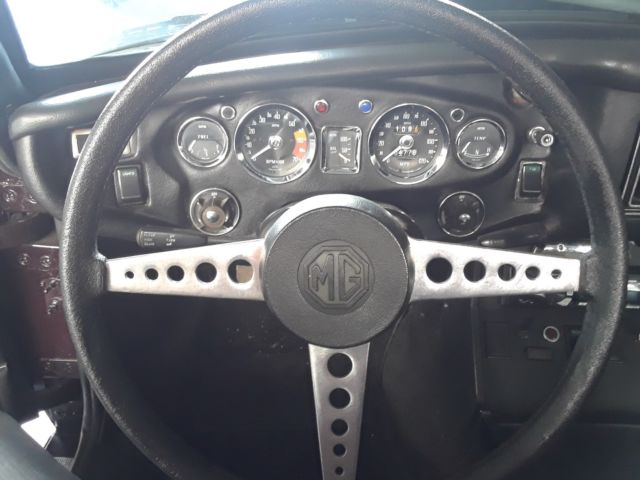 1973 Black Tulip MG MGB Coupe