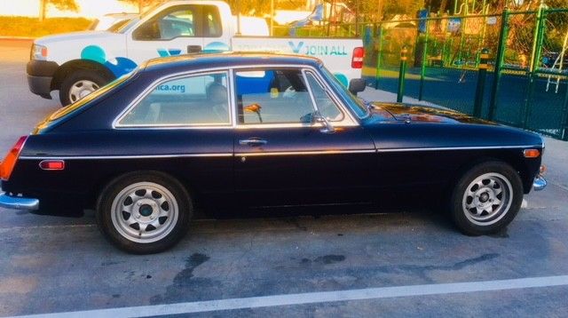 1973 Black Tulip MG MGB Coupe