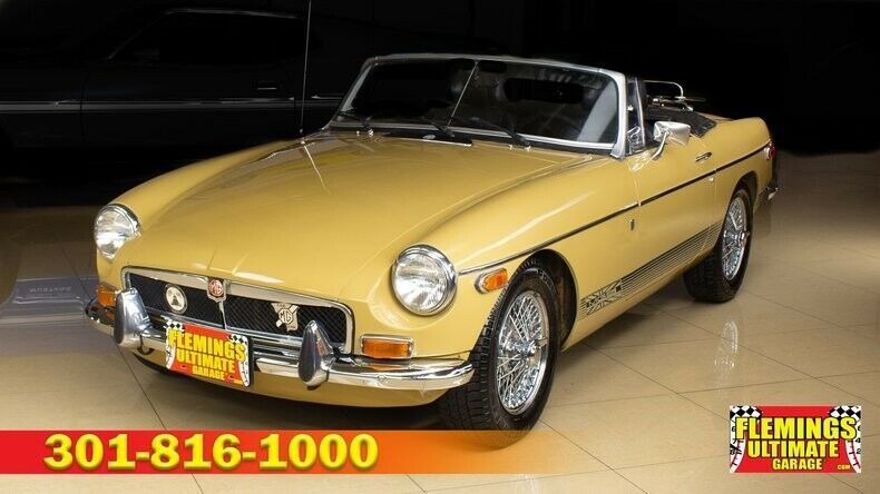 1973 Green MG MGB Convertible