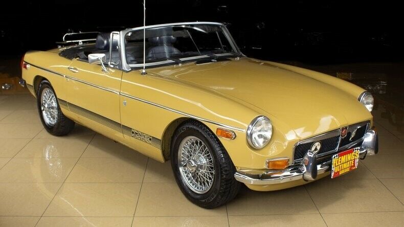 1973 Green MG MGB Convertible