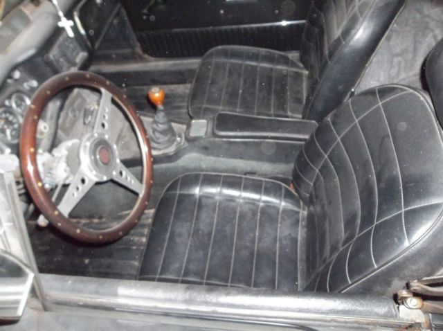 1973 Black MG MGB Convertible