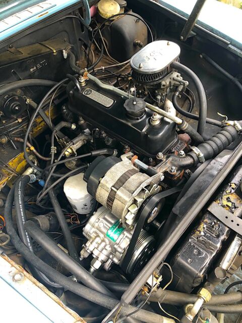 1973 Burgundy MG MGB Coupe