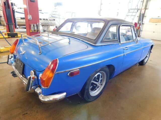1973 Blue MG MGB Coupe