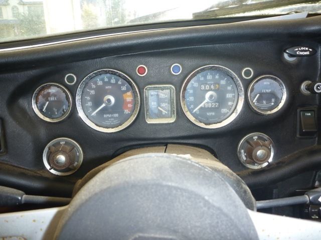 1973 Blue MG MGB Convertible